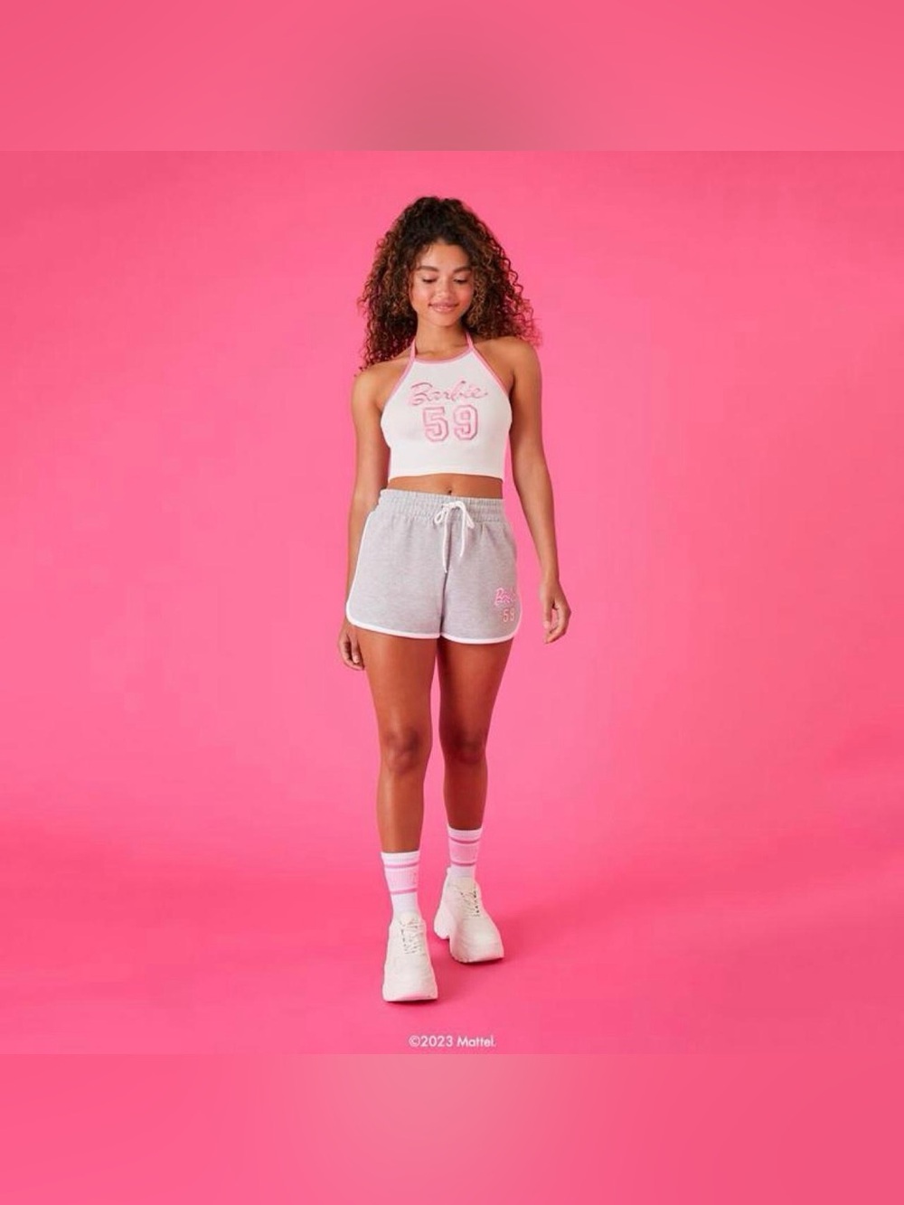 Barbie x Forever 21 Ringer Shorts